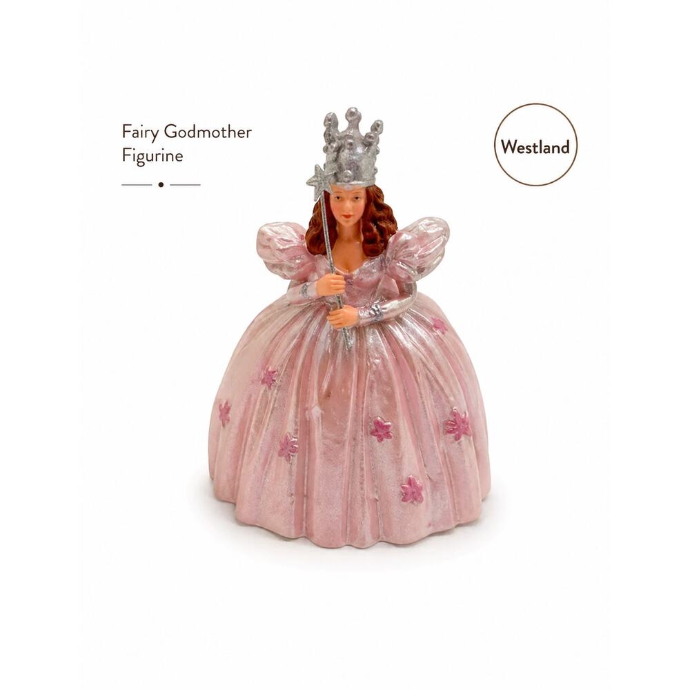 Westland Glinda Good Witch Figurine Wizard of Oz Pink Dress Item 1804